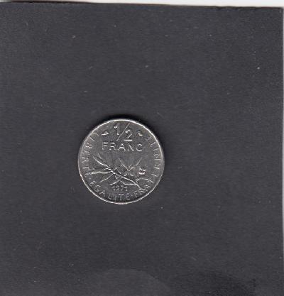Beschrijving: 1/2 Franc 